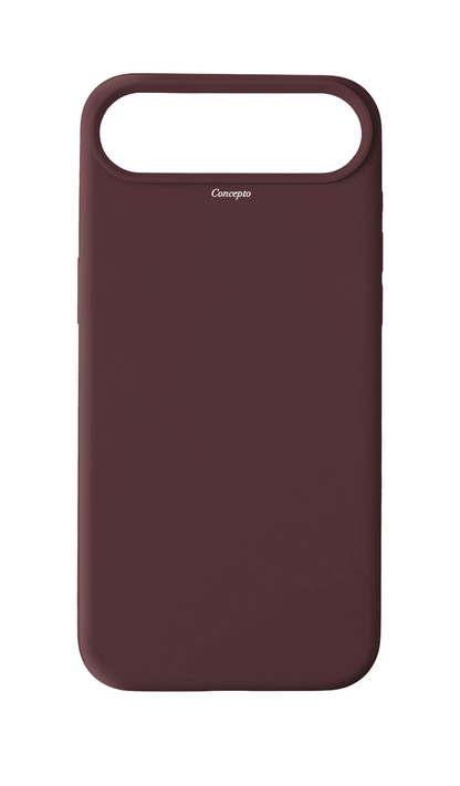 Burgundy Silicon Strapless Case