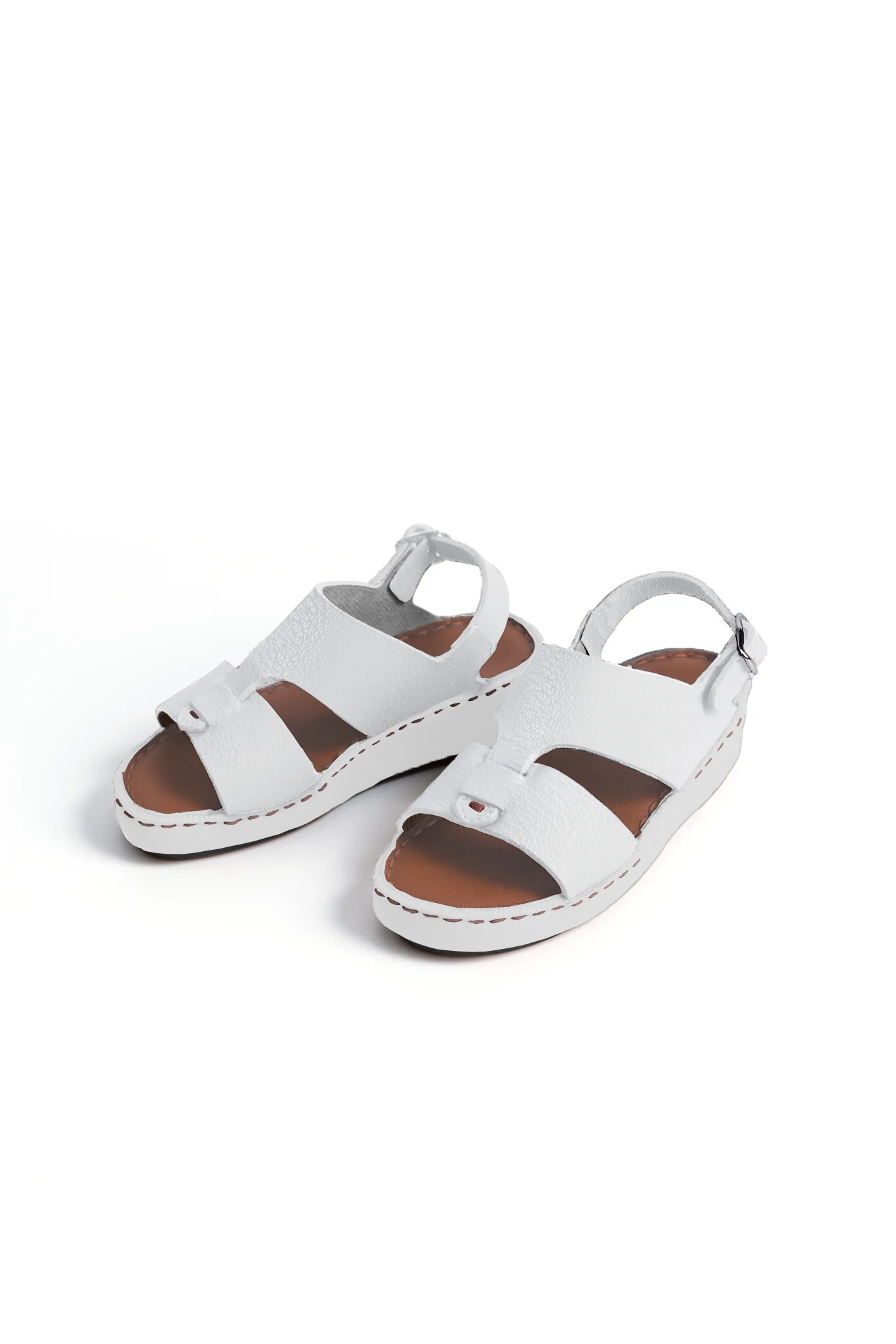 Boys / Kids - White Classic Design Sandal
