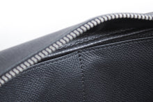 Black Handcrafted Toiletry Pouch