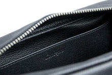 Black Handcrafted Toiletry Pouch