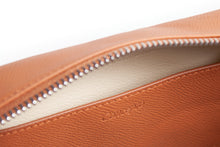 Tan Handcrafted Toiletry Pouch