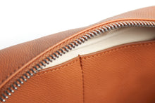 Tan Handcrafted Toiletry Pouch