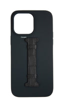 Black Silicon Middle Strap Case