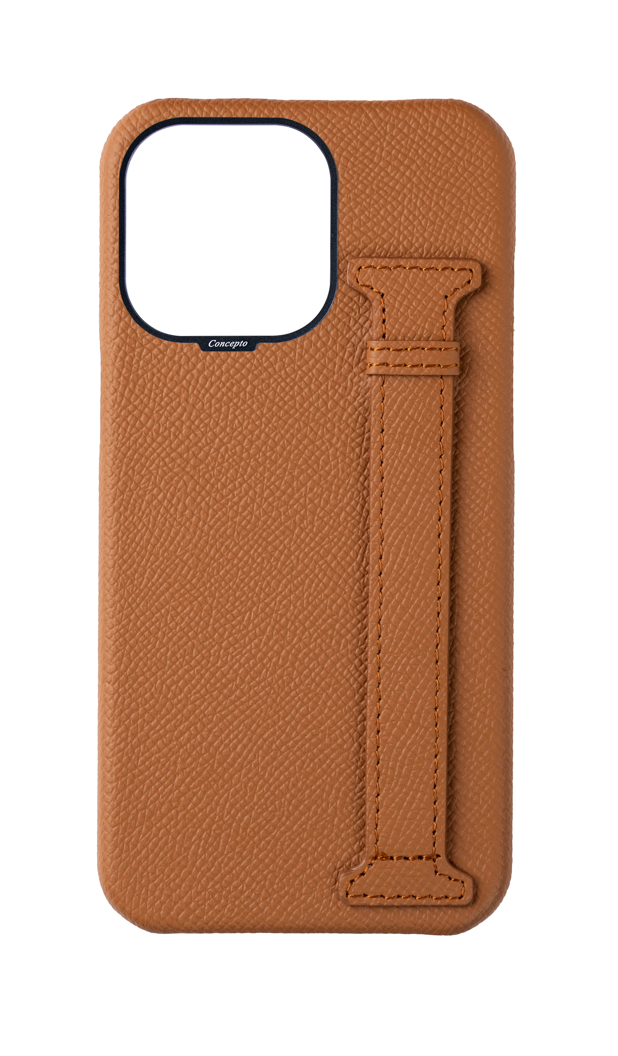 Tan Epsom Side Strap Case