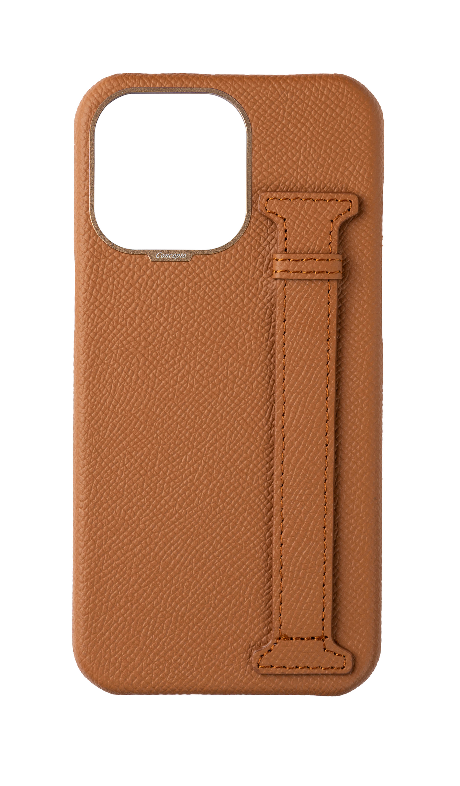 Tan Epsom Side Strap Case
