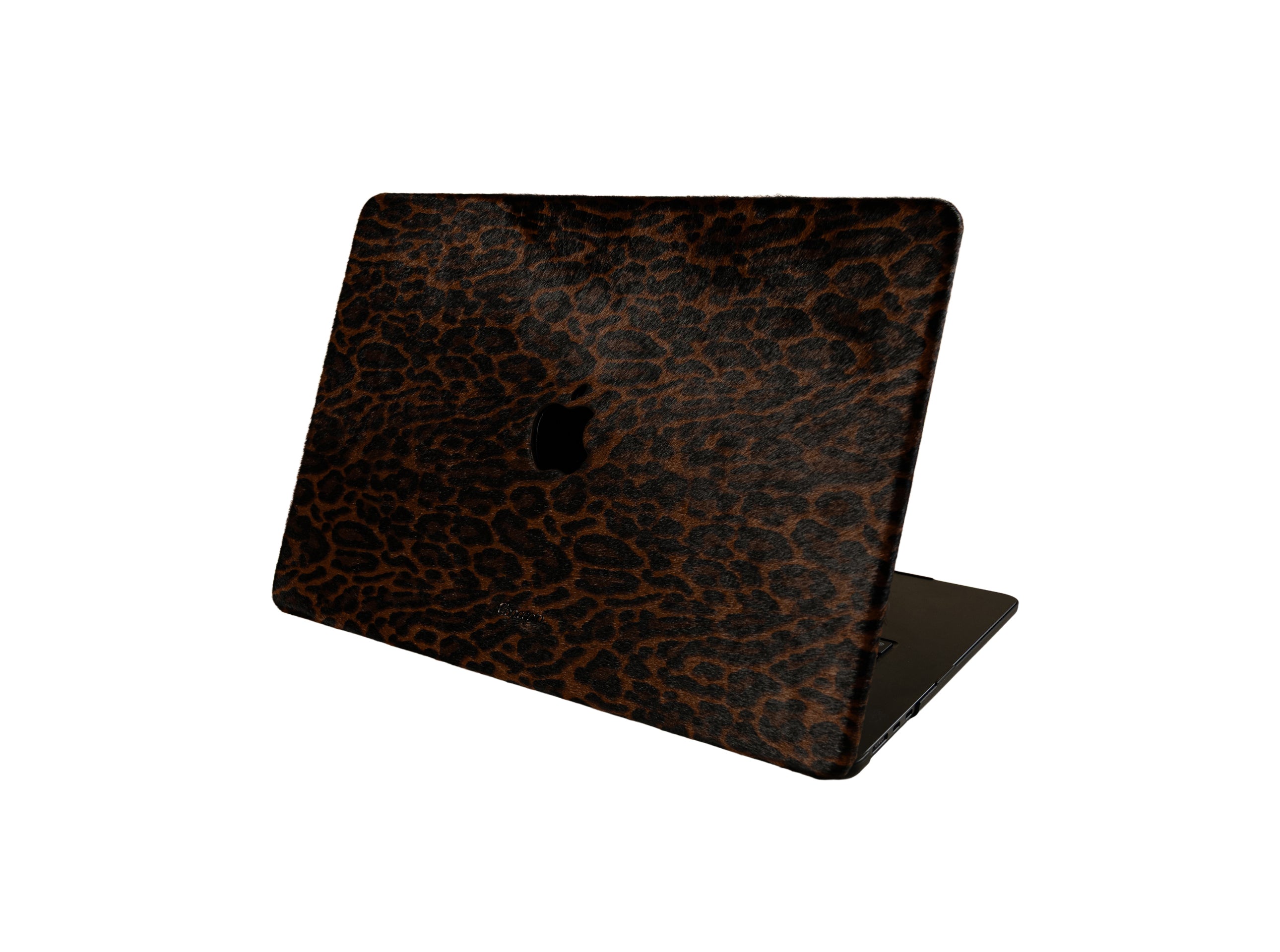 Leopard Macbook Case - Natural Haircalf