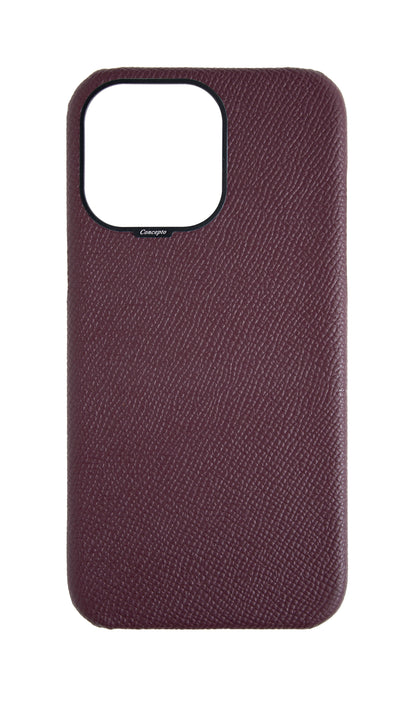 Maroon Strapless Epsom Case