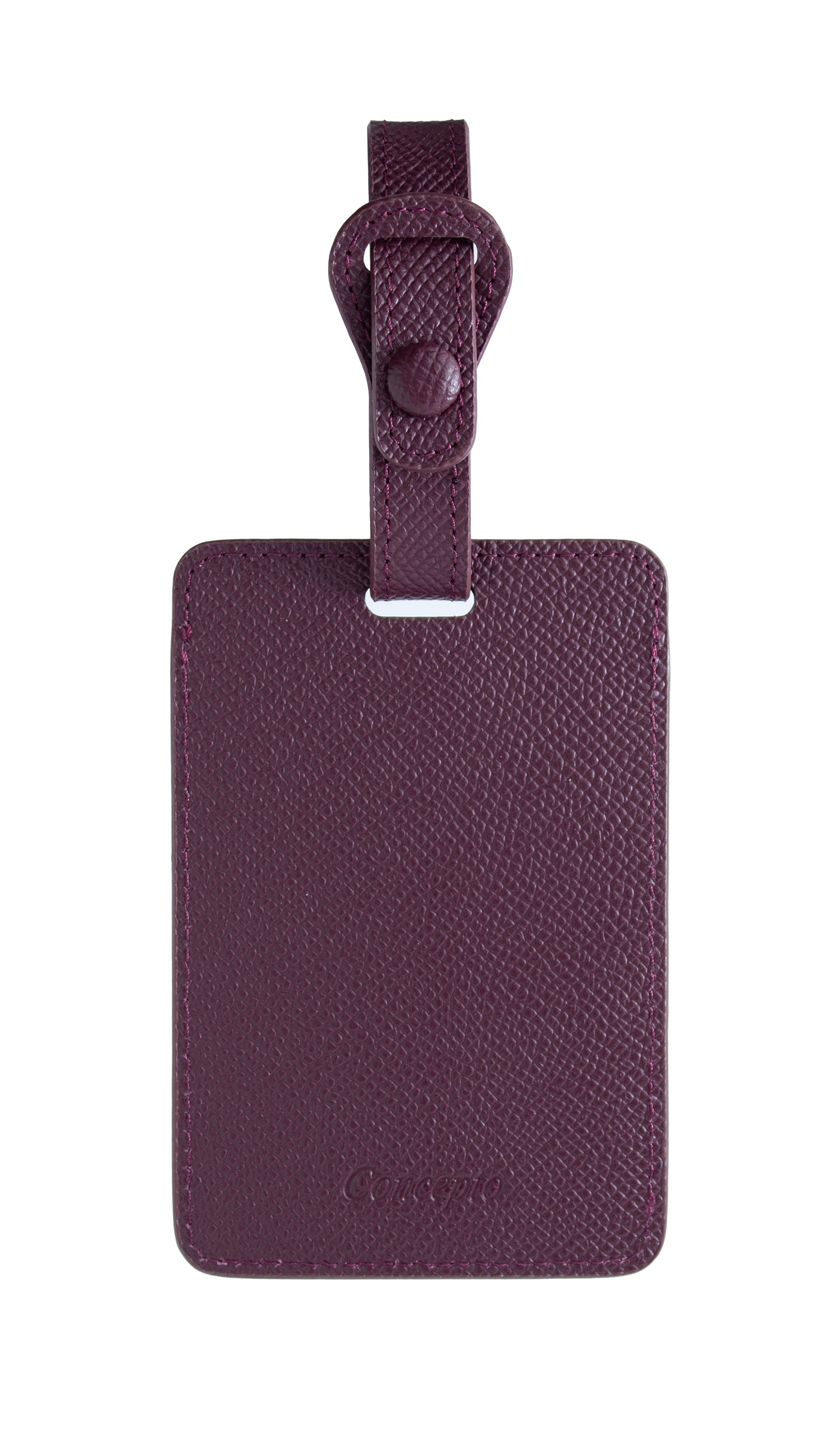 Maroon Luggage Tag