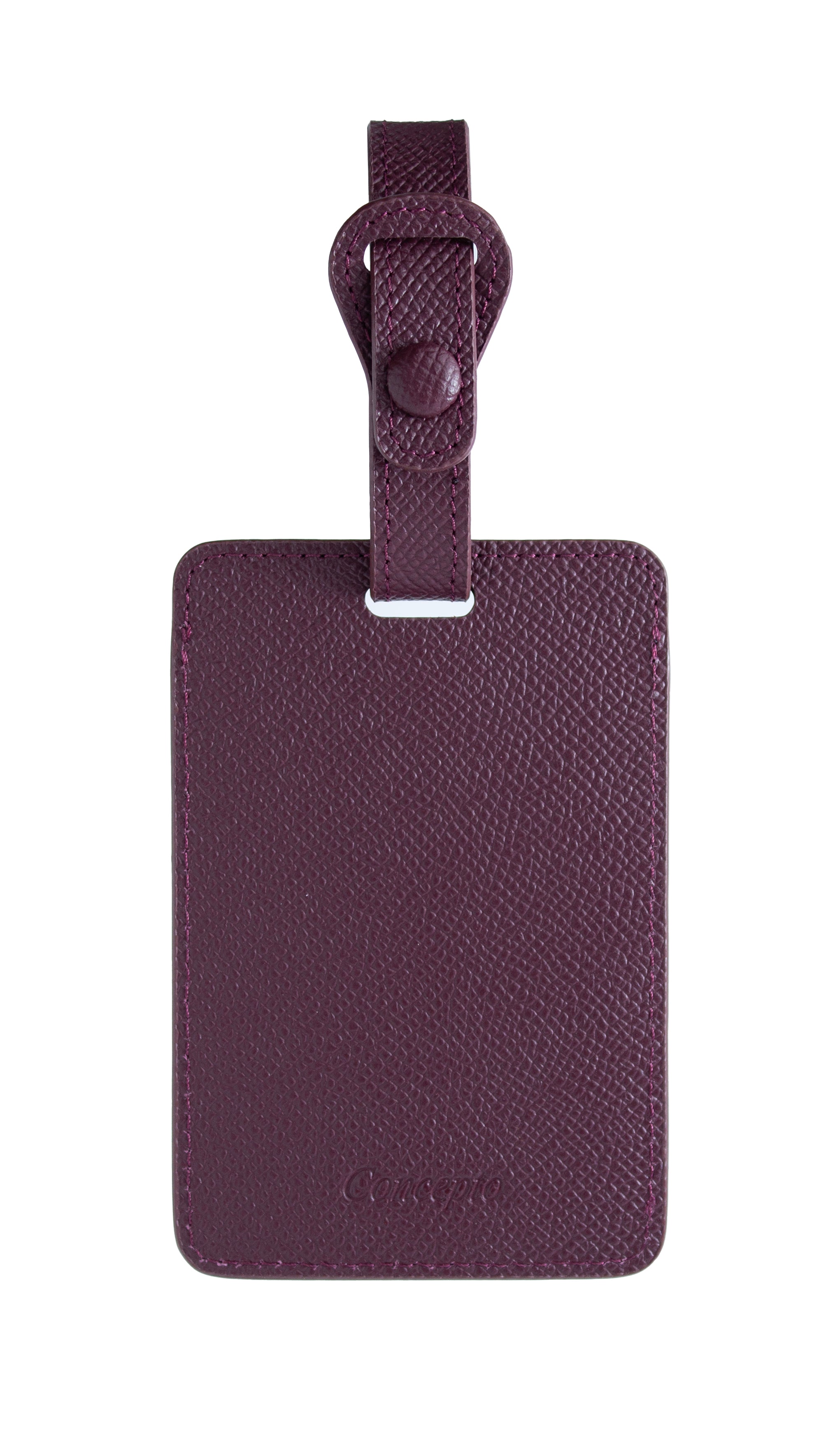 Maroon Luggage Tag