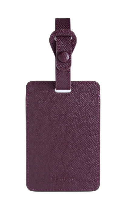Maroon Luggage Tag