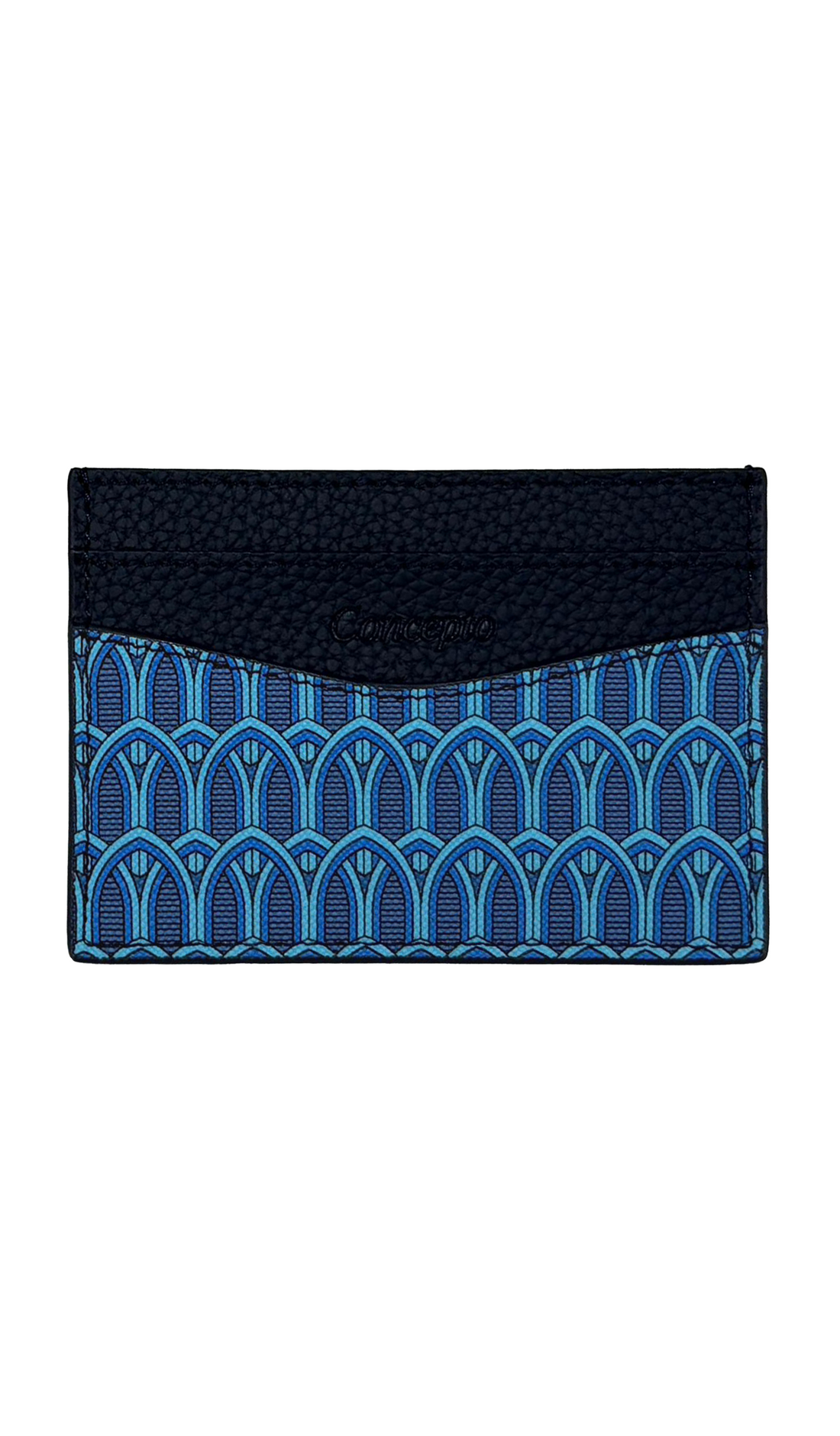 Blue Monogram Cardholder