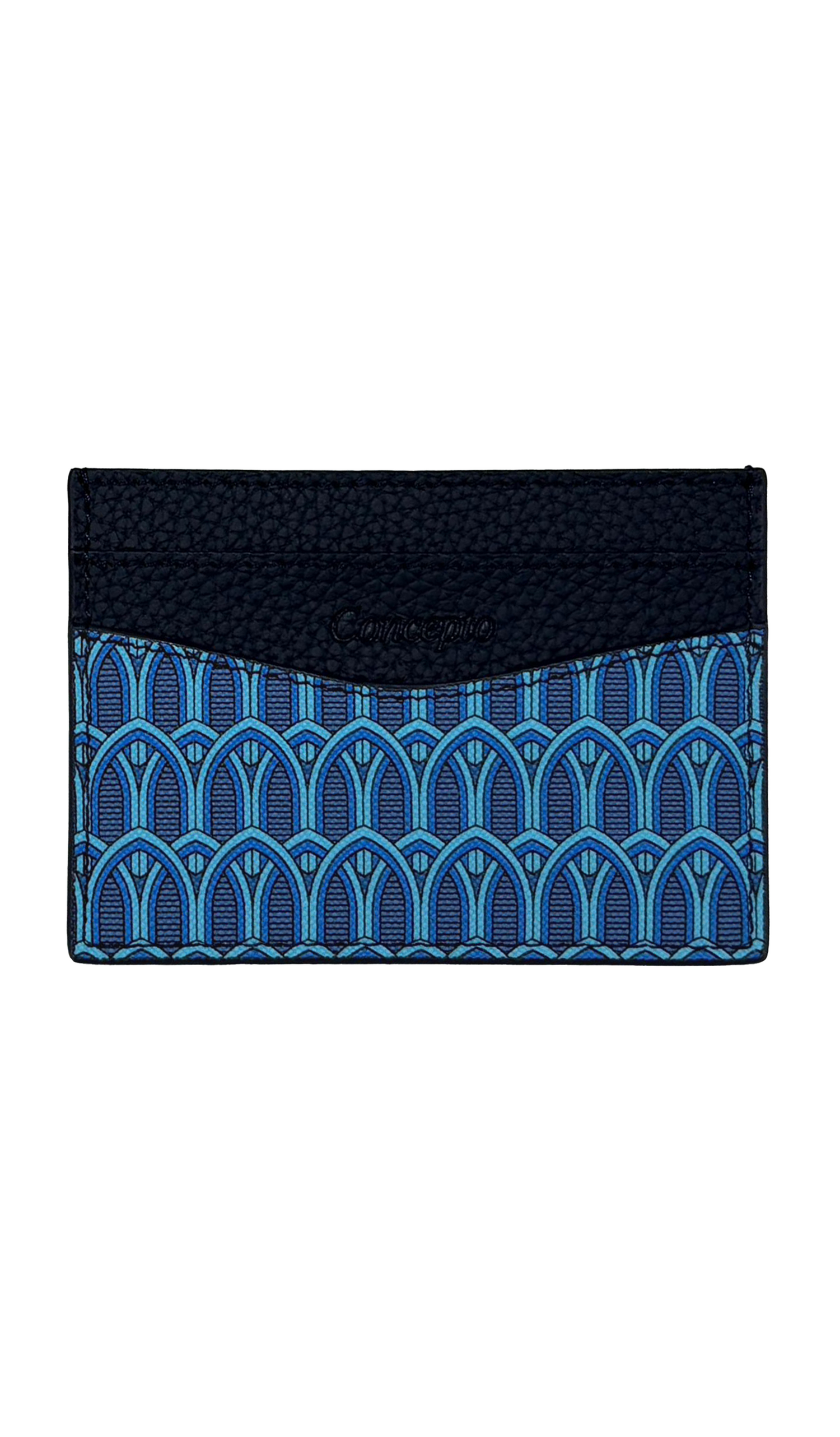 Blue Monogram Cardholder
