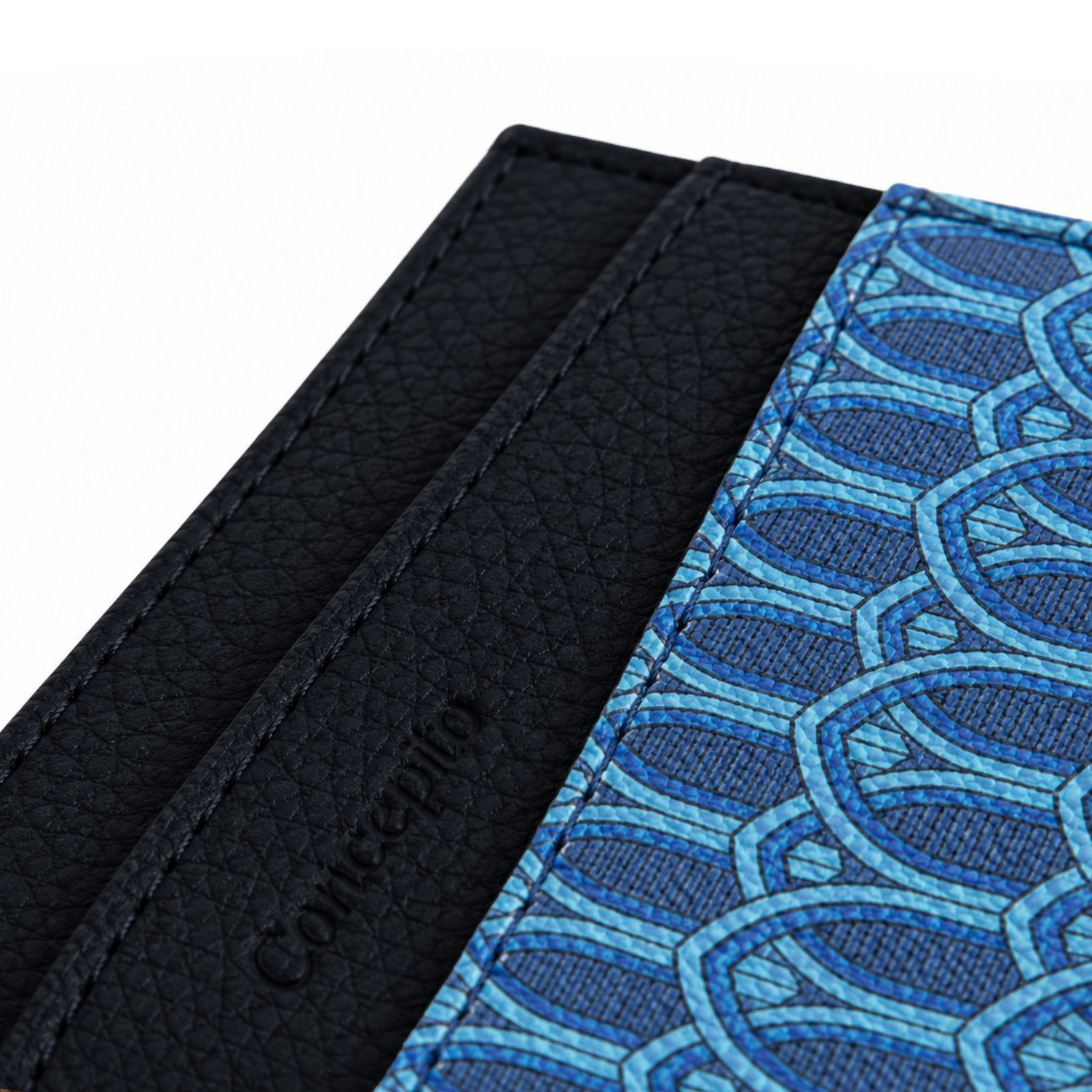 Blue Monogram Cardholder