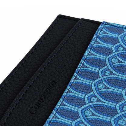 Blue Monogram Cardholder