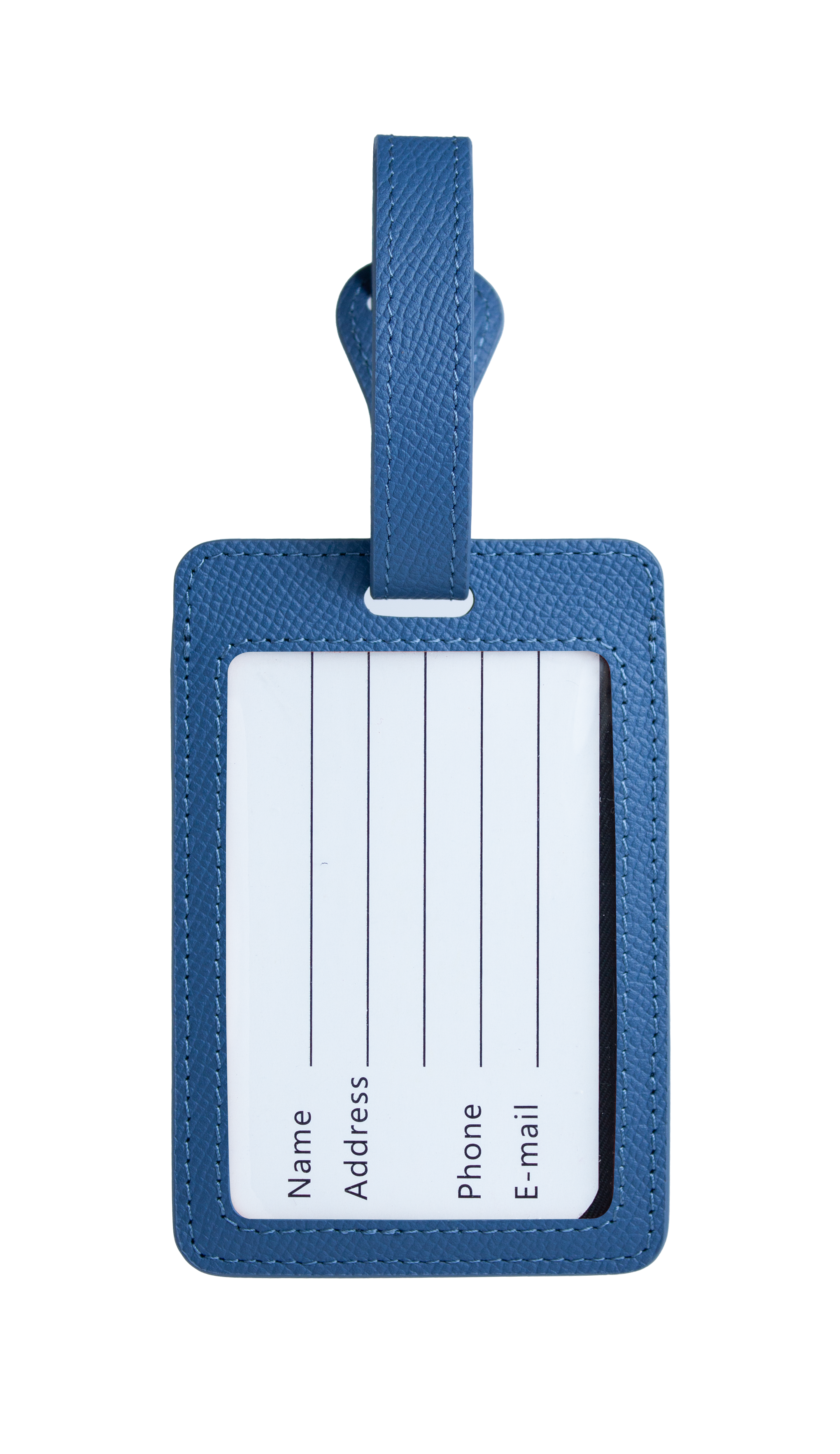 Navy Luggage Tag
