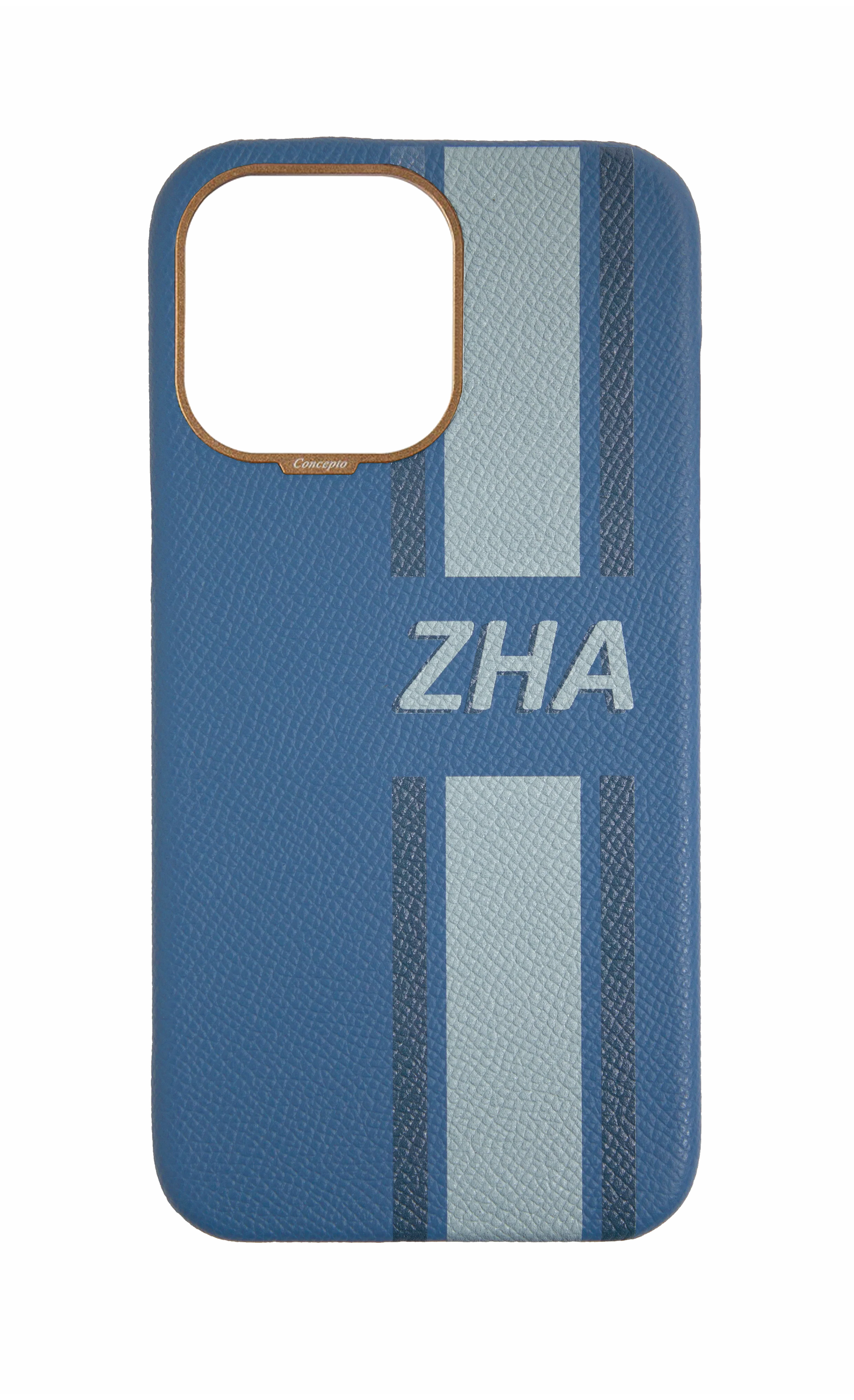 Striped Navy Strapless Case