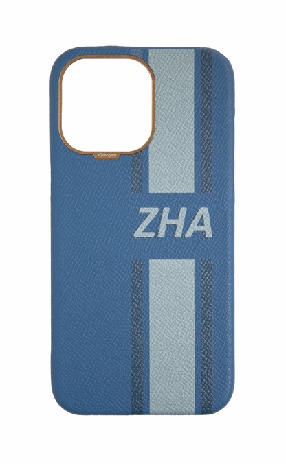 Striped Navy Strapless Case