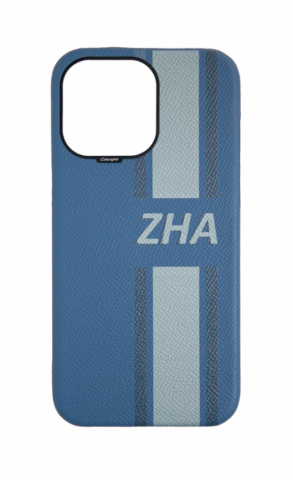 Striped Navy Strapless Case