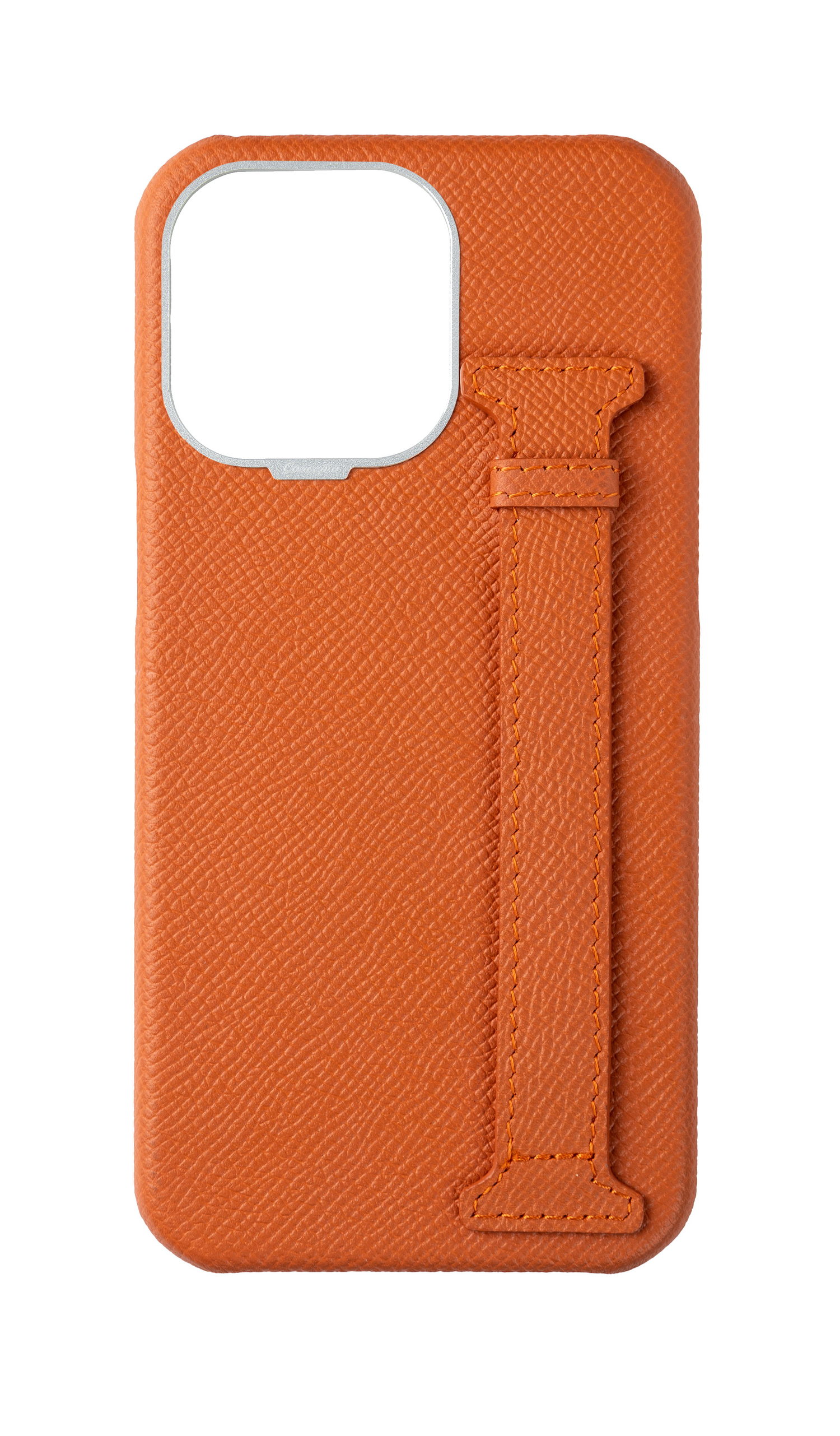 Orange Epsom Side Strap Case