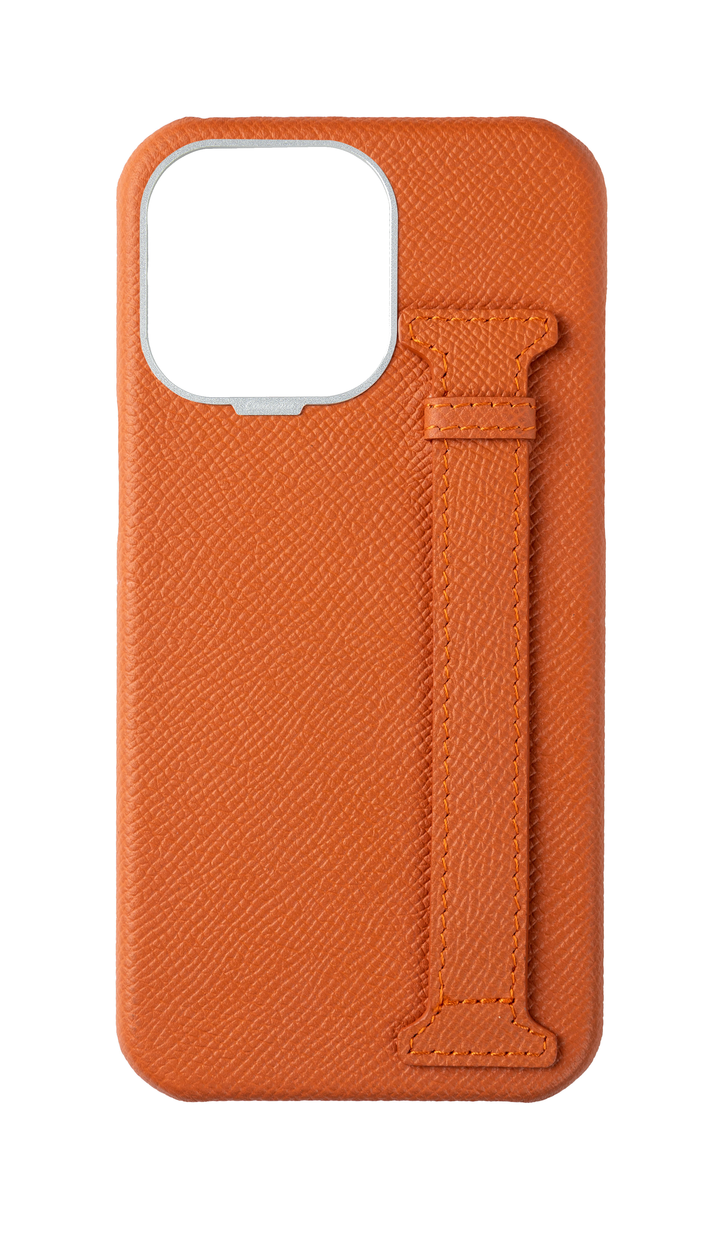 Orange Epsom Side Strap Case