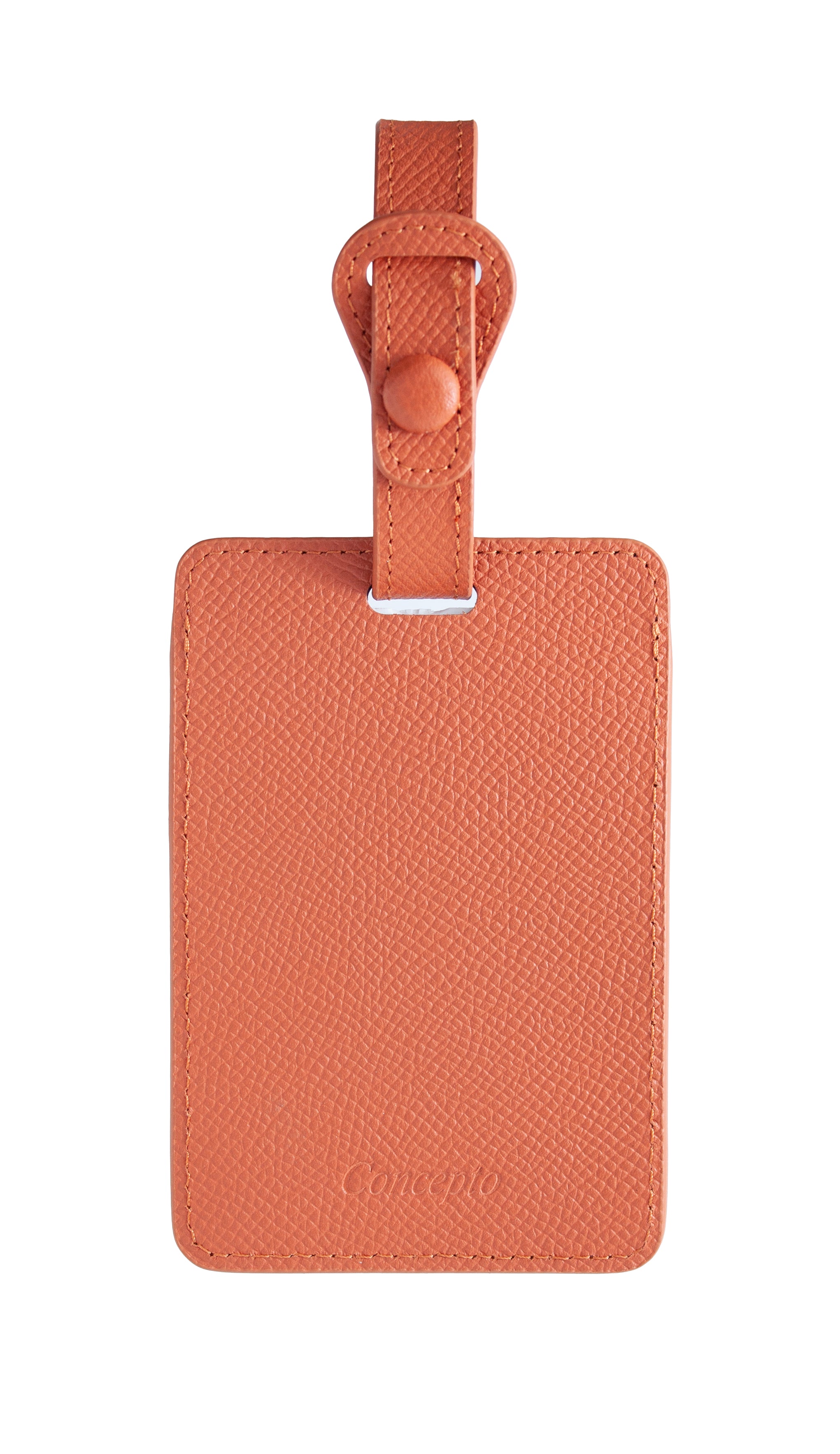 Orange Luggage Tag