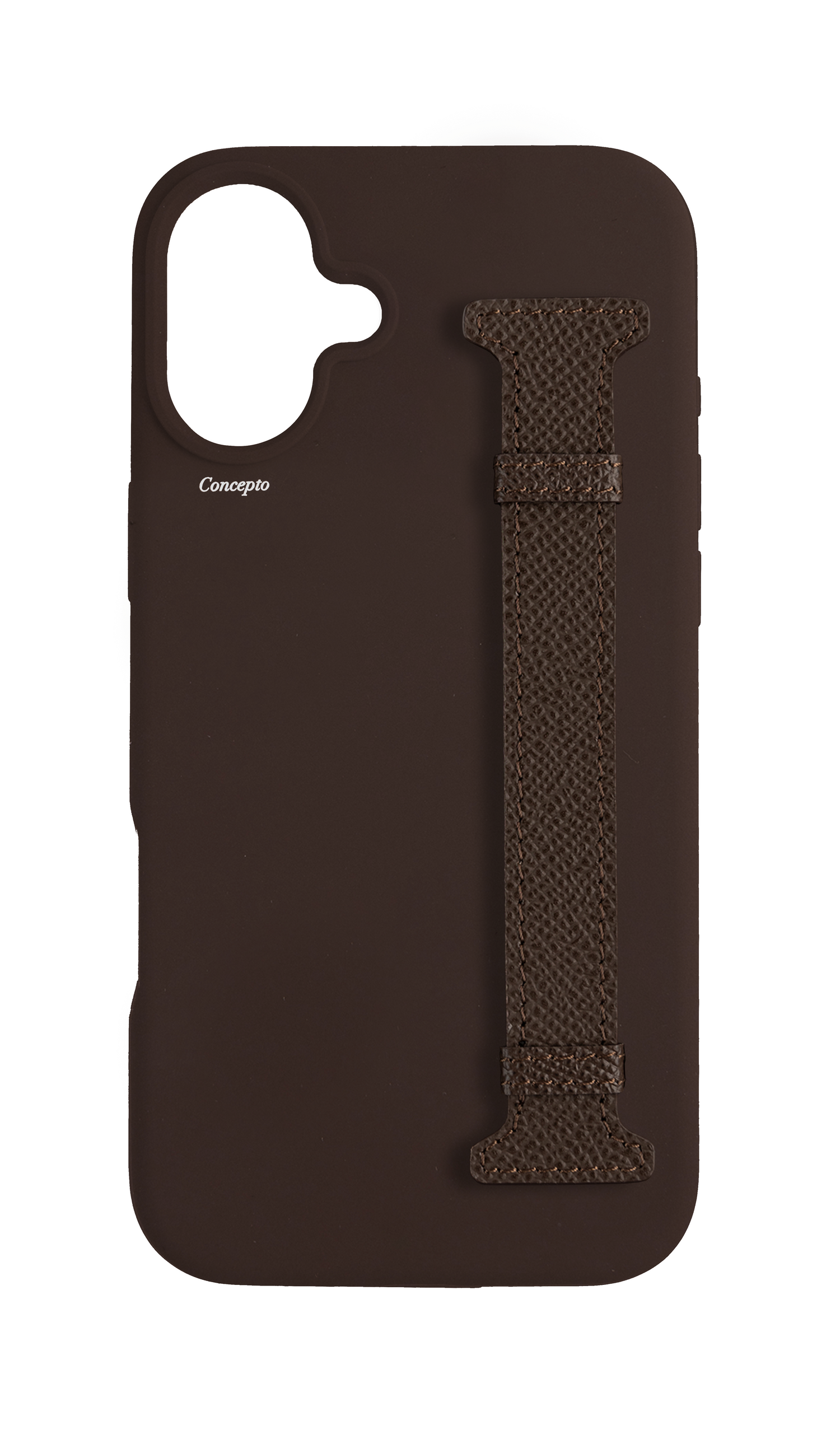 Brown Silicon Side Strap Case