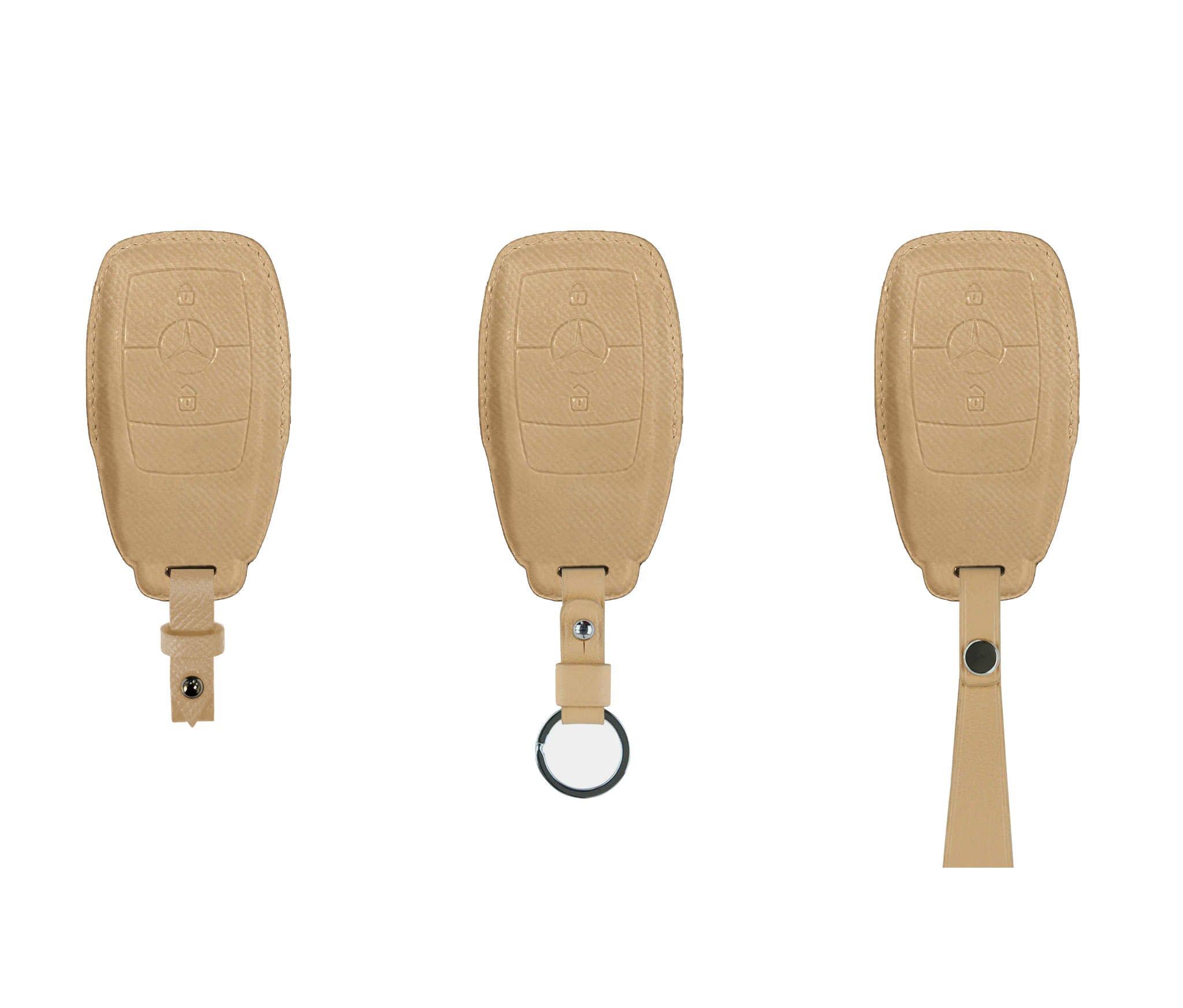 Mercedes Key Sleeve - 2 Buttons