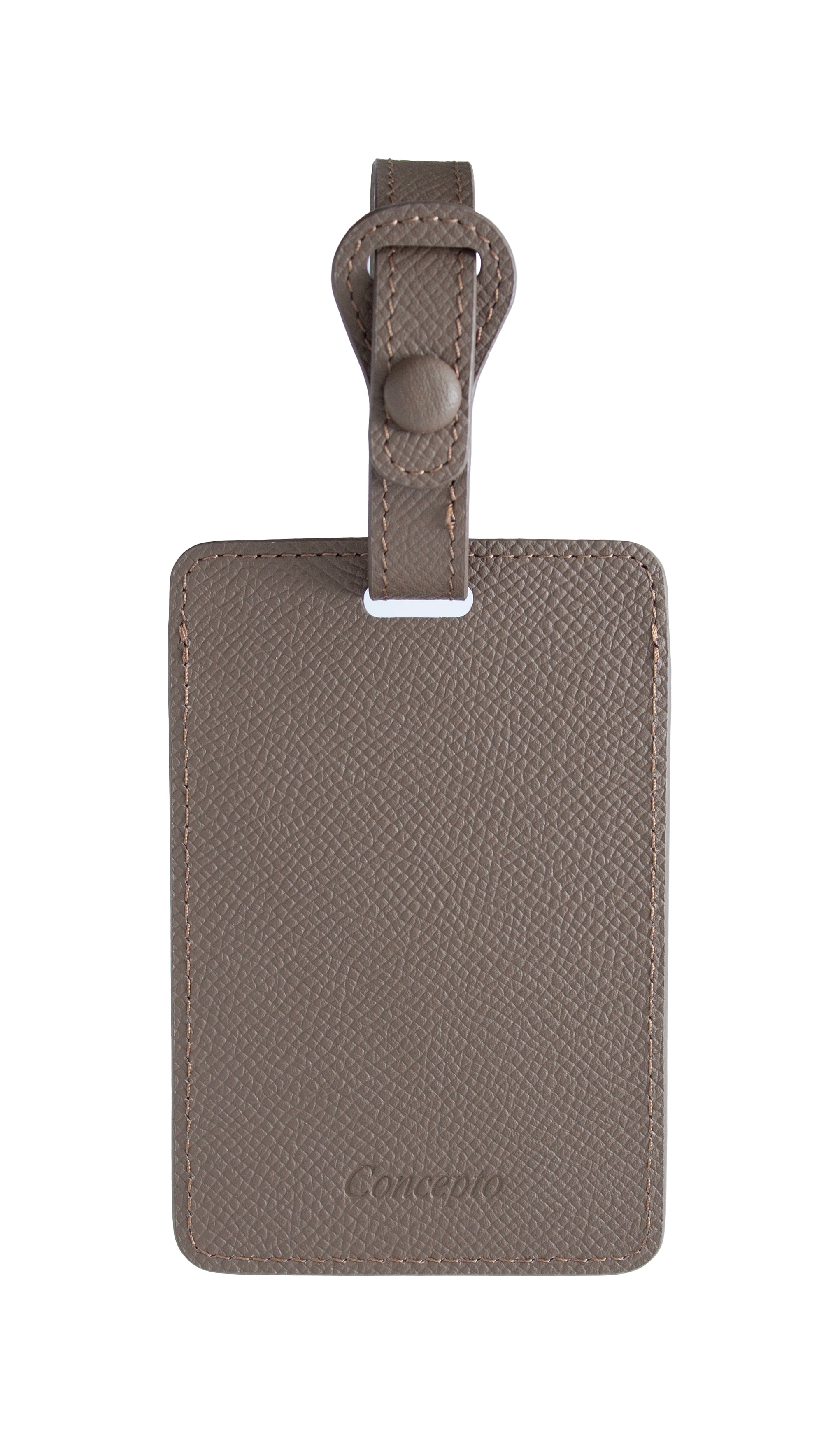 Taupe Luggage Tag