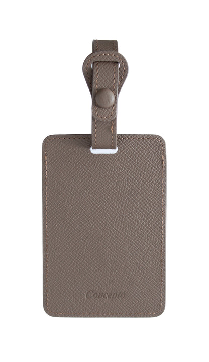 Taupe Luggage Tag