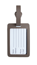 Taupe Luggage Tag