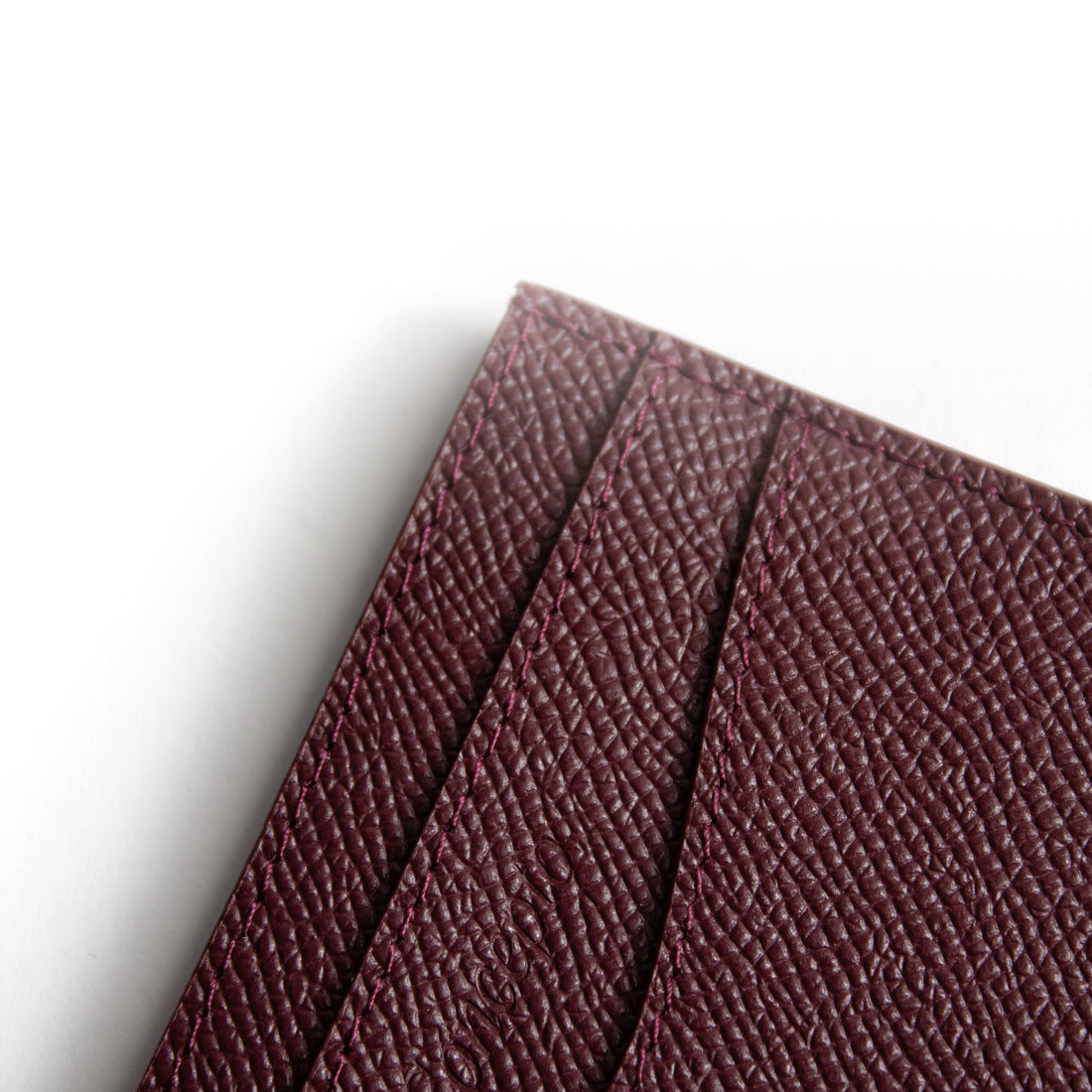 Maroon Epsom Cardholder