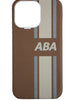 Striped Taupe Strapless Case