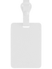 White Luggage Tag
