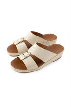 White Steel Arch Design Sandal