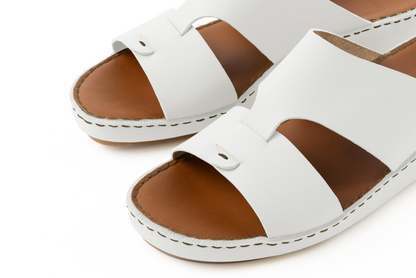 White Classic Design Sandal