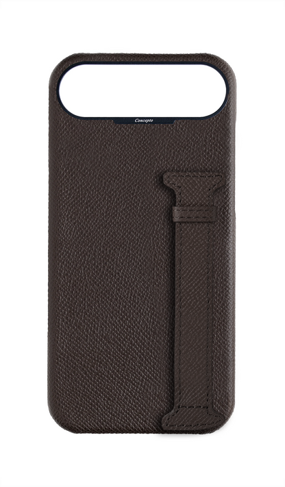 Brown Epsom Side Strap Case