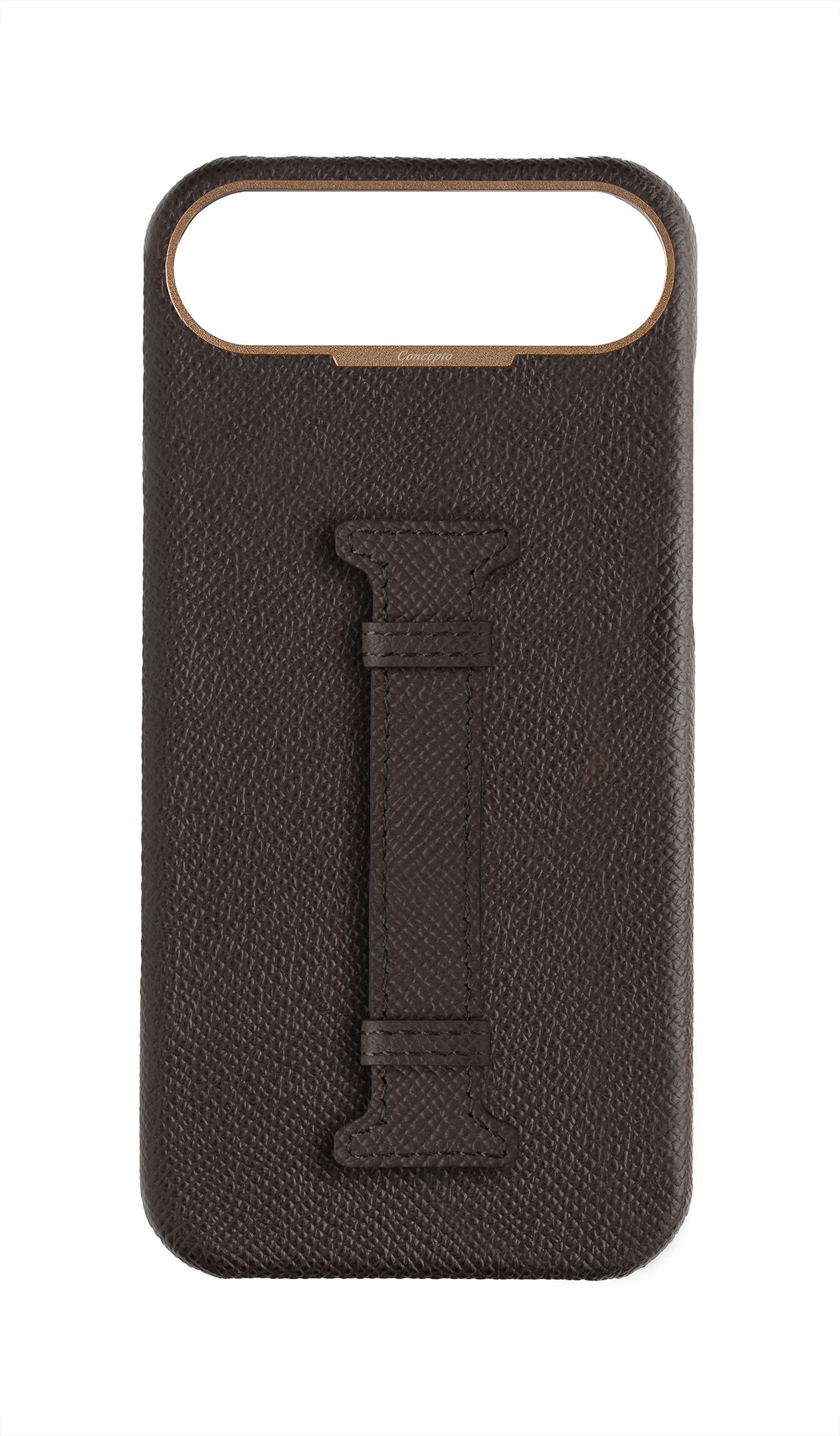 Brown Epsom Middle Strap Case