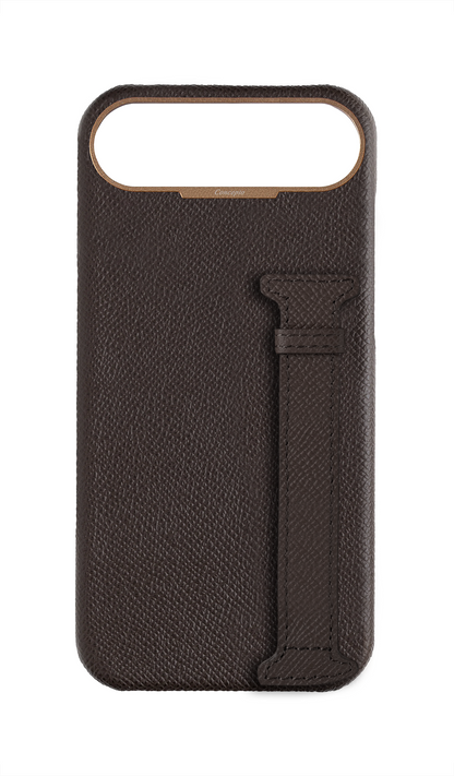 Brown Epsom Side Strap Case