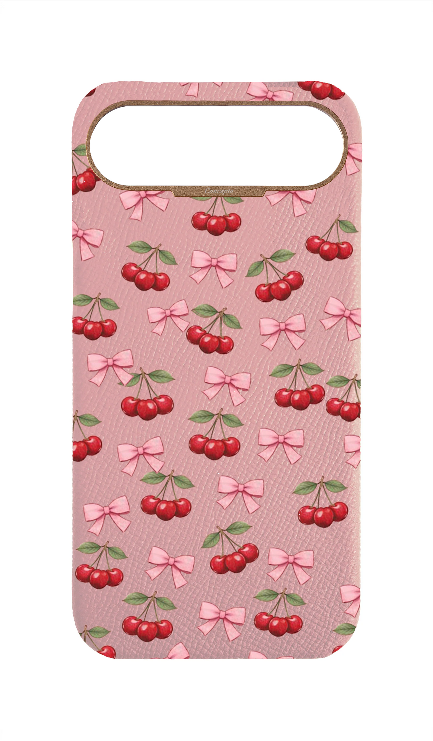 Pink Strapless Case - Cherry Ribbon