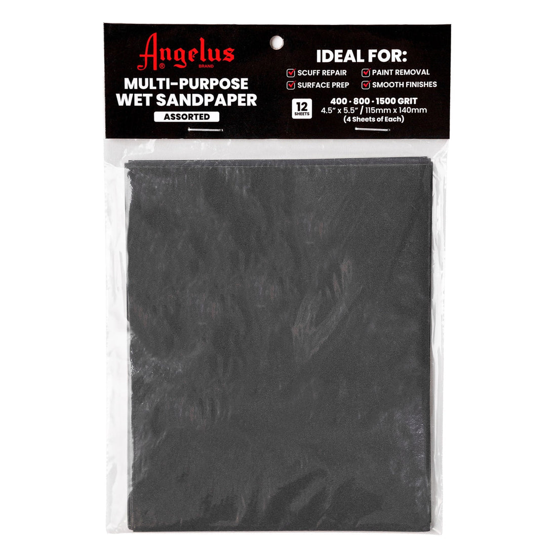 Angelus 4.5"x5.5" Multi-Purpose Wet Sandpaper