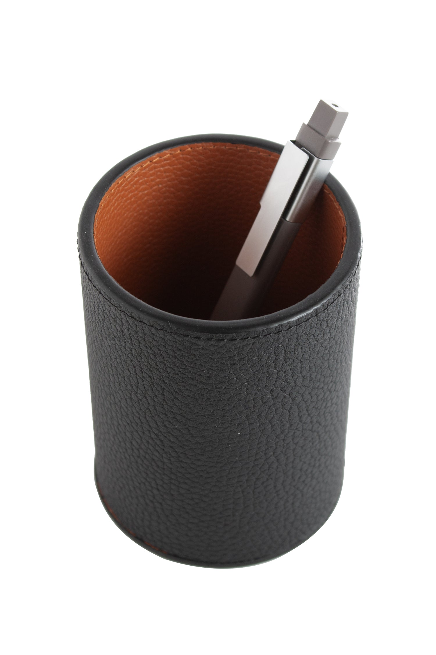 Black / Camel Leather Cup