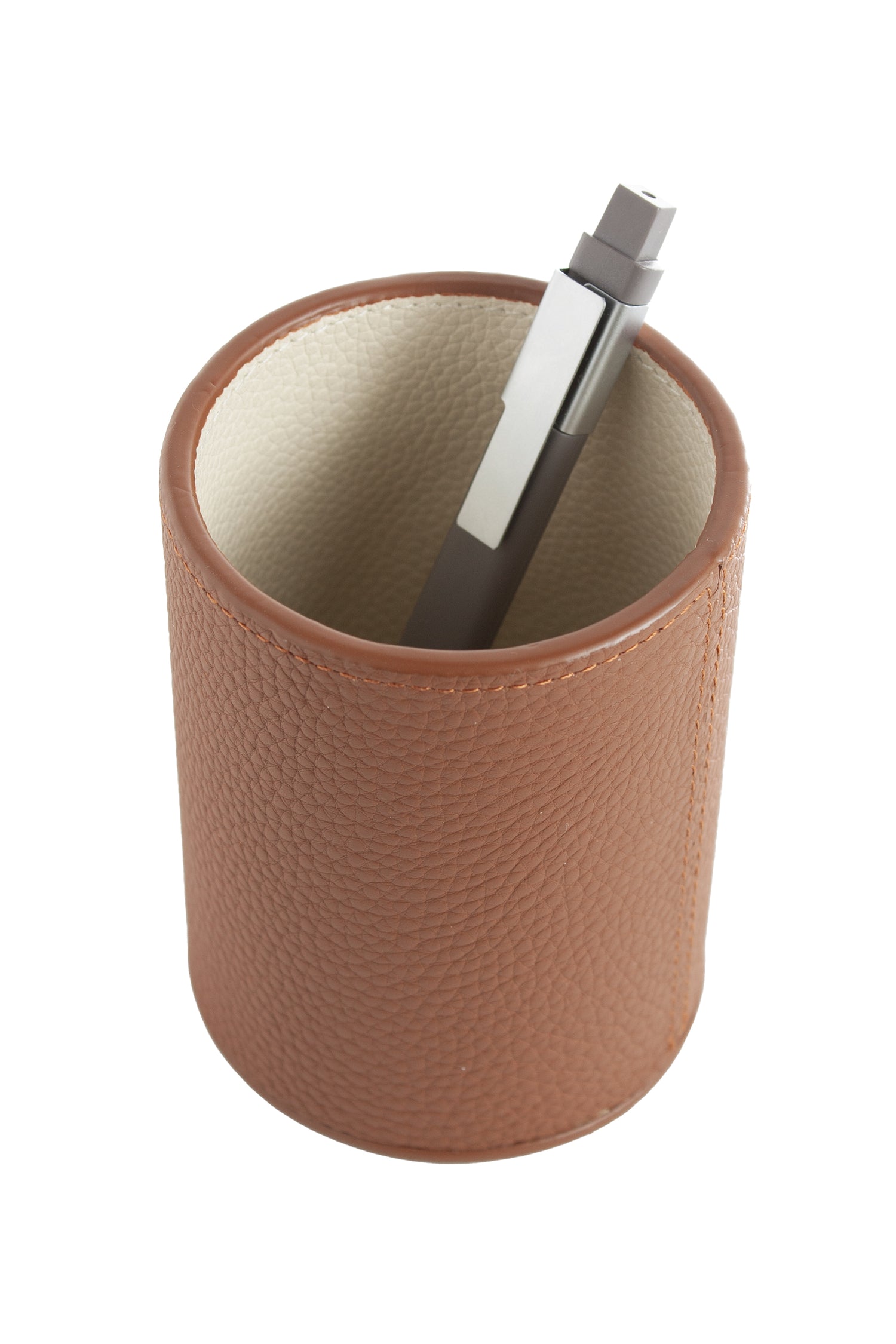 Tan / Cream Leather Cup