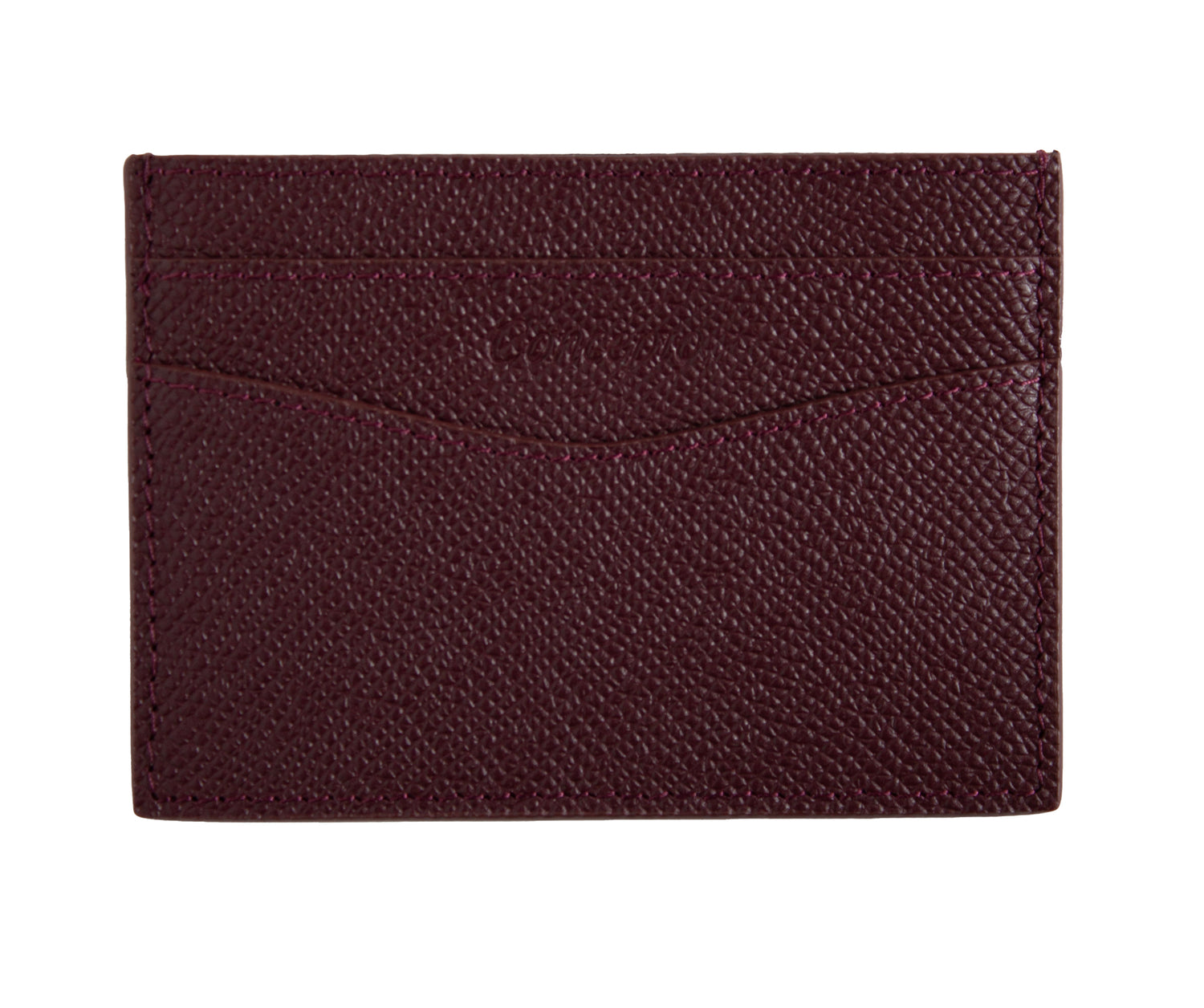 Maroon Epsom Cardholder