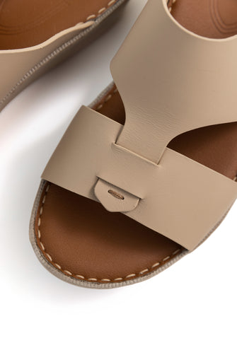 Beige Classic Design Sandal