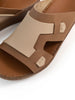 Two Tone Sahara Design Sandal