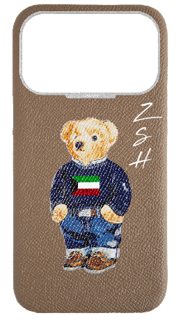 Customized Taupe Strapless Case 
                 Kuwait Teddy