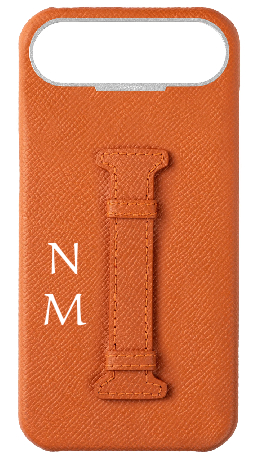 Customized Tan Epsom Side Strap Case