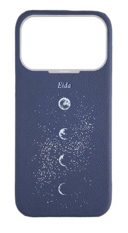 Customized Navy Strapless Epsom Case