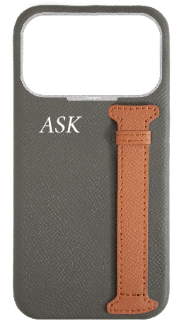 Customized Dark Taupe / Tan Limited Edition Side Strap Case