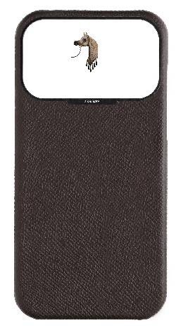 Customized Brown Strapless Epsom Case